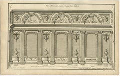 Set of 4 Antique Architecture Prints by Neufforge, c.1770