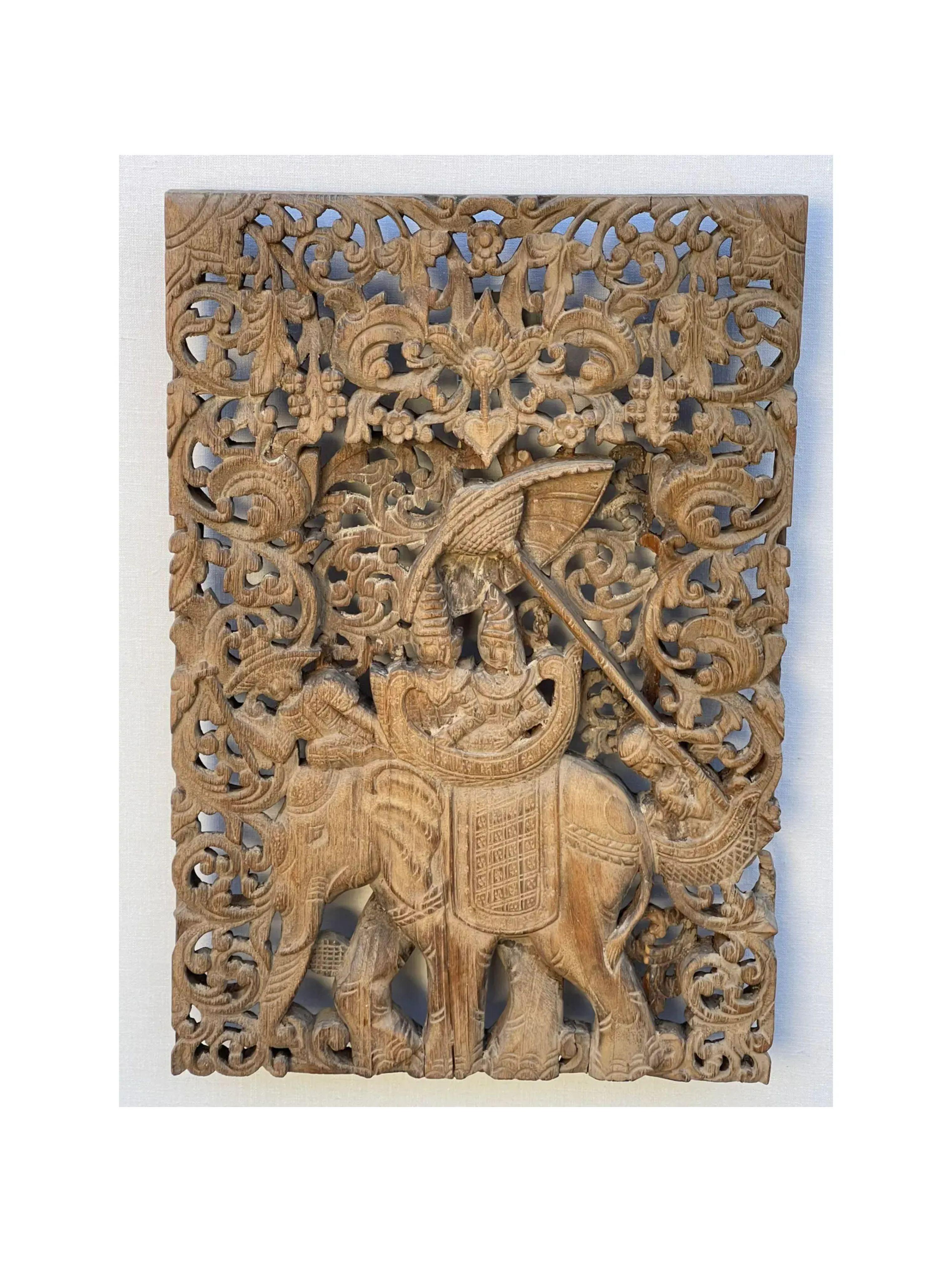 Antique Asian Temple Carvings - Set of 4 - Don Rickles Estate.

Provenance: From the Estate of Don Rickles.

Additional information: 
Materials: wood
Color: Beige
Period: 19th century
Styles: Asian Antique
Art Subjects: Figure 
Item Type: