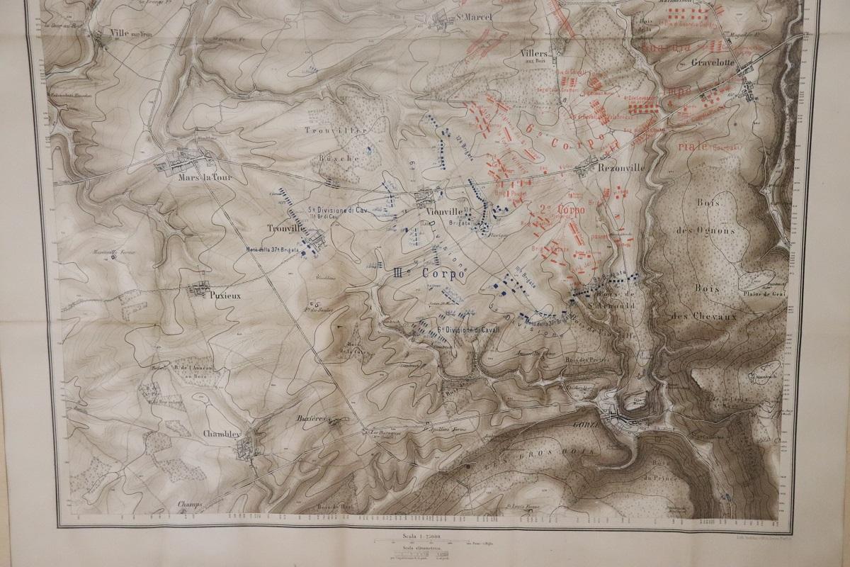 Set von 4 antiken Geographicalkarten aus dem französisch-deutschen Krieg 1870-71 im Angebot 4