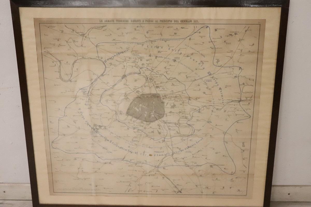 Set von 4 antiken Geographicalkarten aus dem französisch-deutschen Krieg 1870-71 im Angebot 5