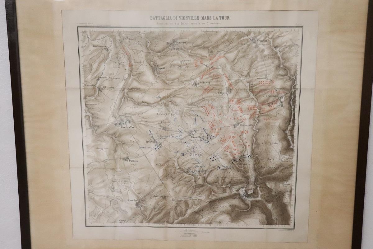 Set von 4 antiken Geographicalkarten aus dem französisch-deutschen Krieg 1870-71 im Angebot 2