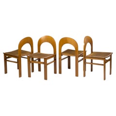 Set of 4 Arcadia Chairs by Adalberto Caraceni for Tagliabue, Italy 1970s