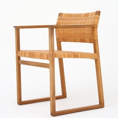 Set of 4 Arm Chairs by Børge Mogensen