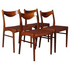 Set of 4 Arne Wahl Dining Chairs