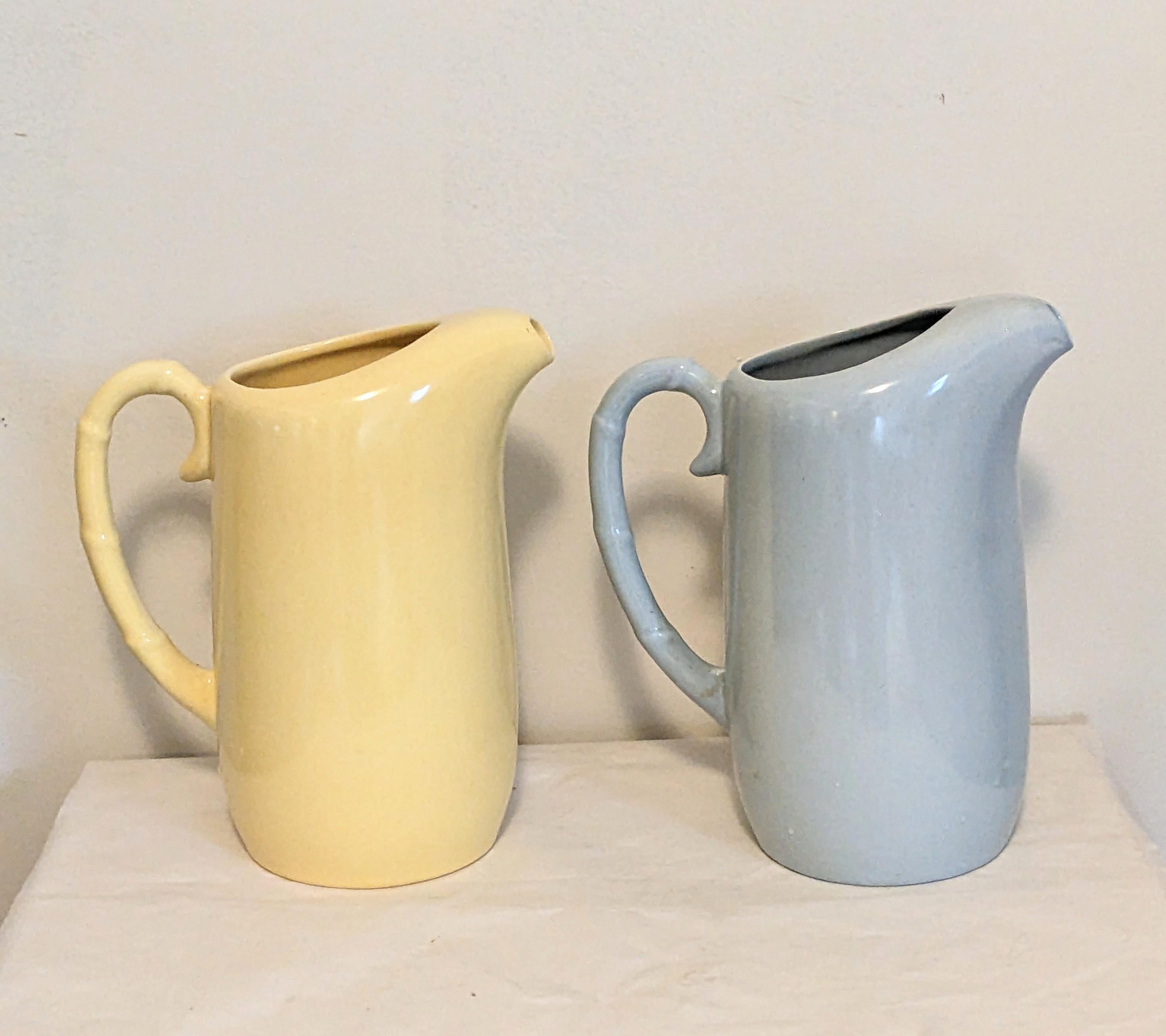Set of 4 Art Deco Colorful Pitchers For Sale 5
