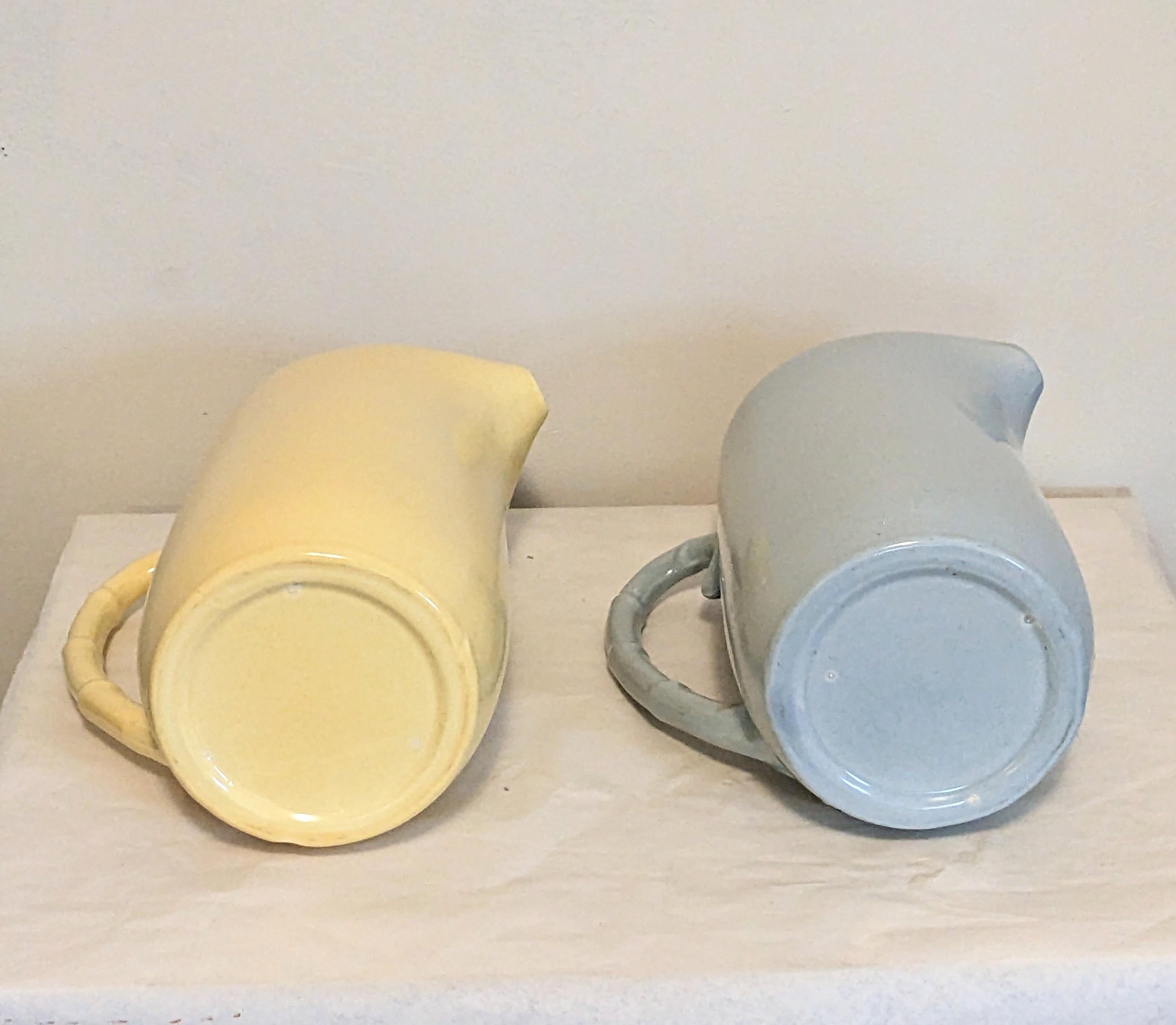 Set of 4 Art Deco Colorful Pitchers For Sale 6