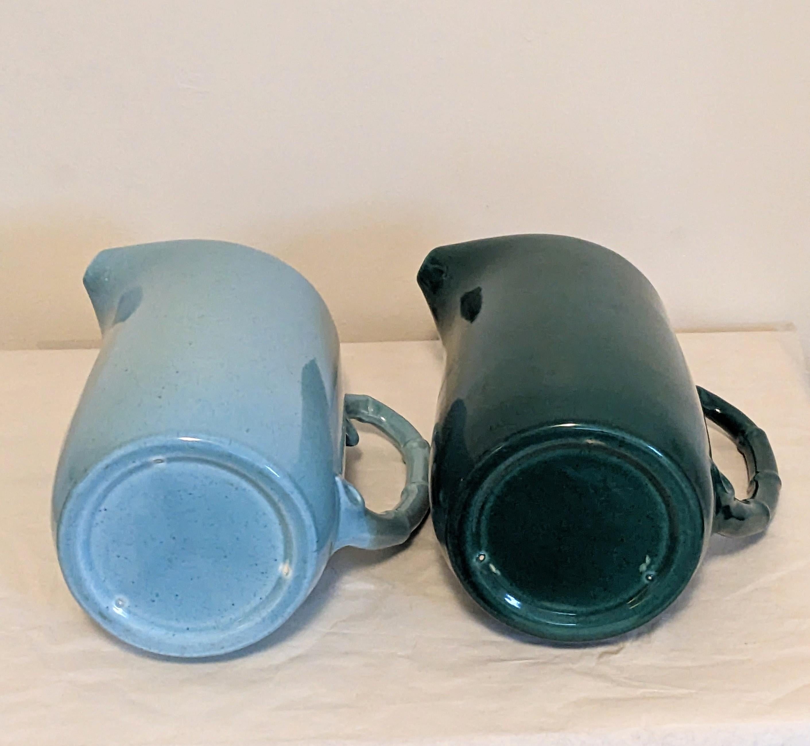 Set of 4 Art Deco Colorful Pitchers For Sale 7