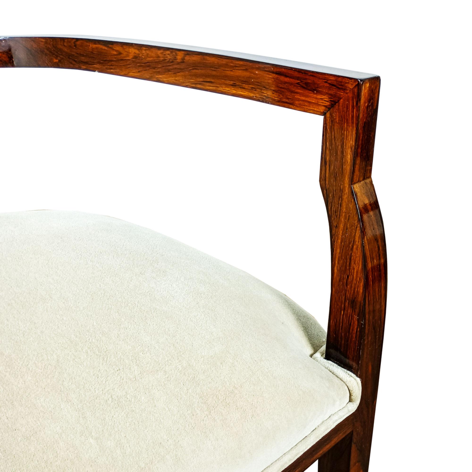 Ensemble de 4 fauteuils de bureau ou de table Art Déco - France 1930 en vente 1