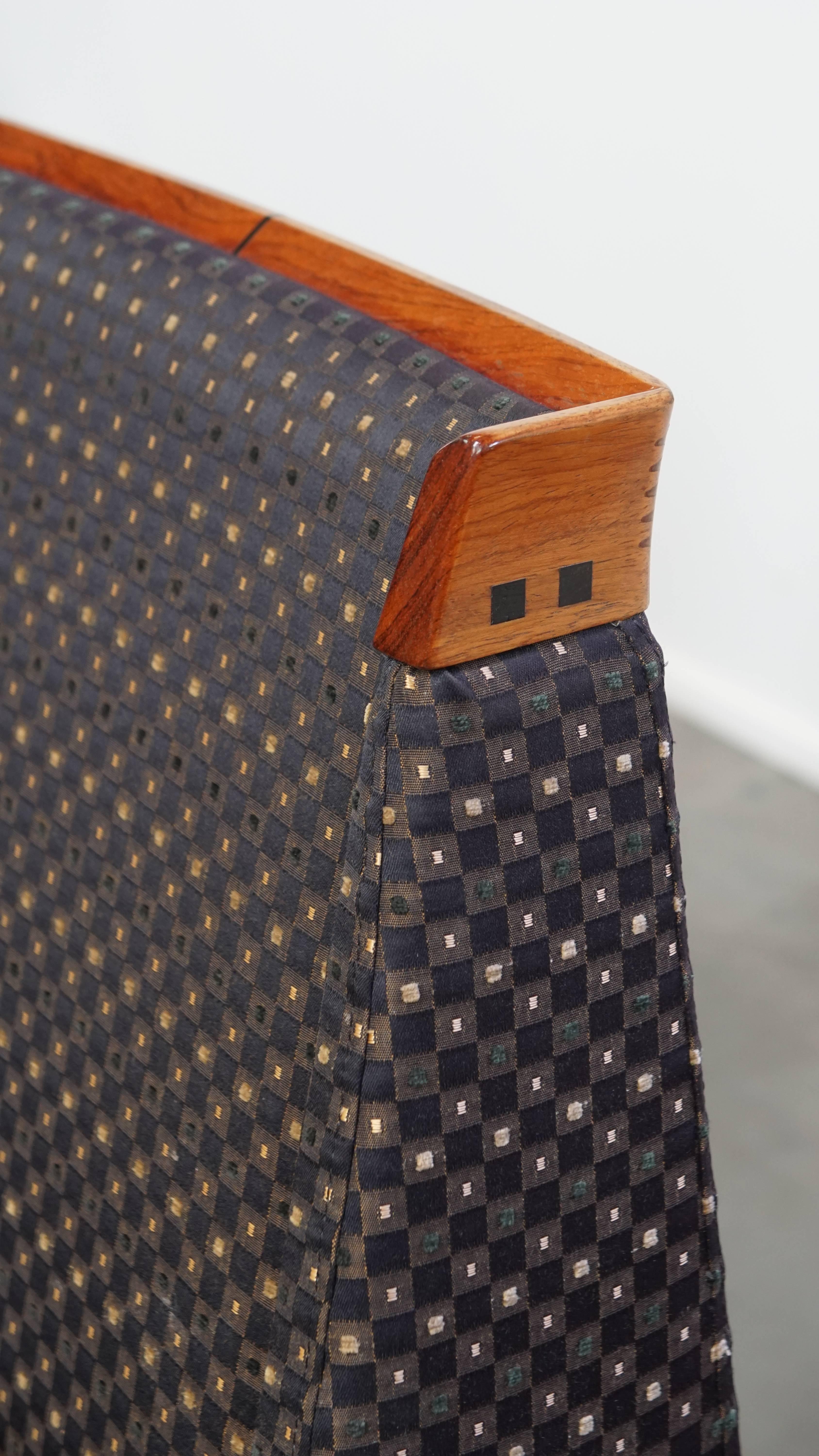 Ensemble de 4 chaises de salle à manger Art Déco en vente 7