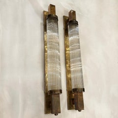 Set of 4 Art Deco Sconces, Sold per Pair