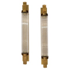 Set of 4 Art Deco Sconces, Sold per Pair