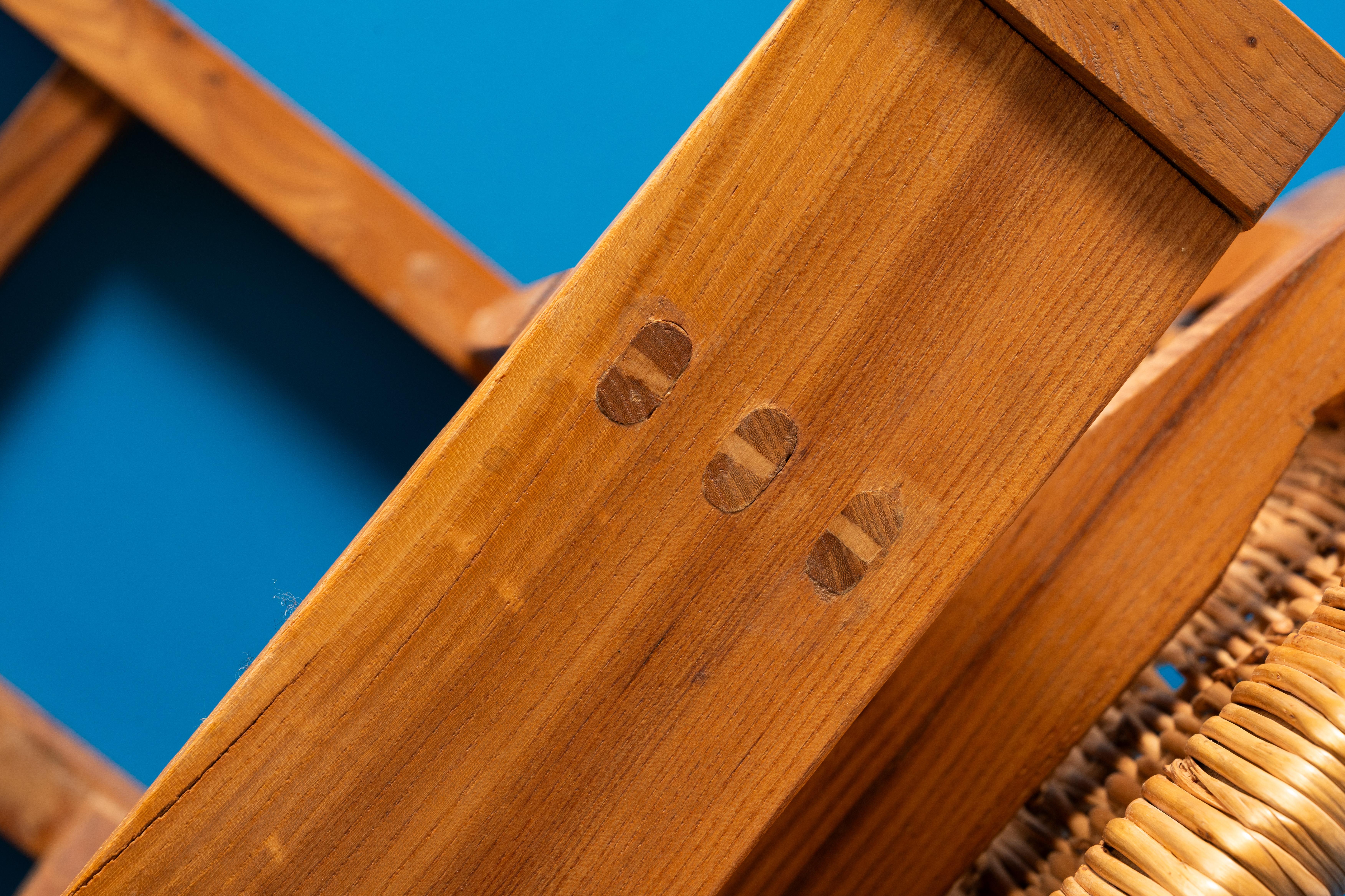 Juego de 4 Sillas Artesanales en Bueno estado para la venta en Forest, BE