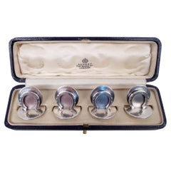 Set di 4 segnaposto a forma di ferro di cavallo "Lucky Charm" di Asprey, 1931