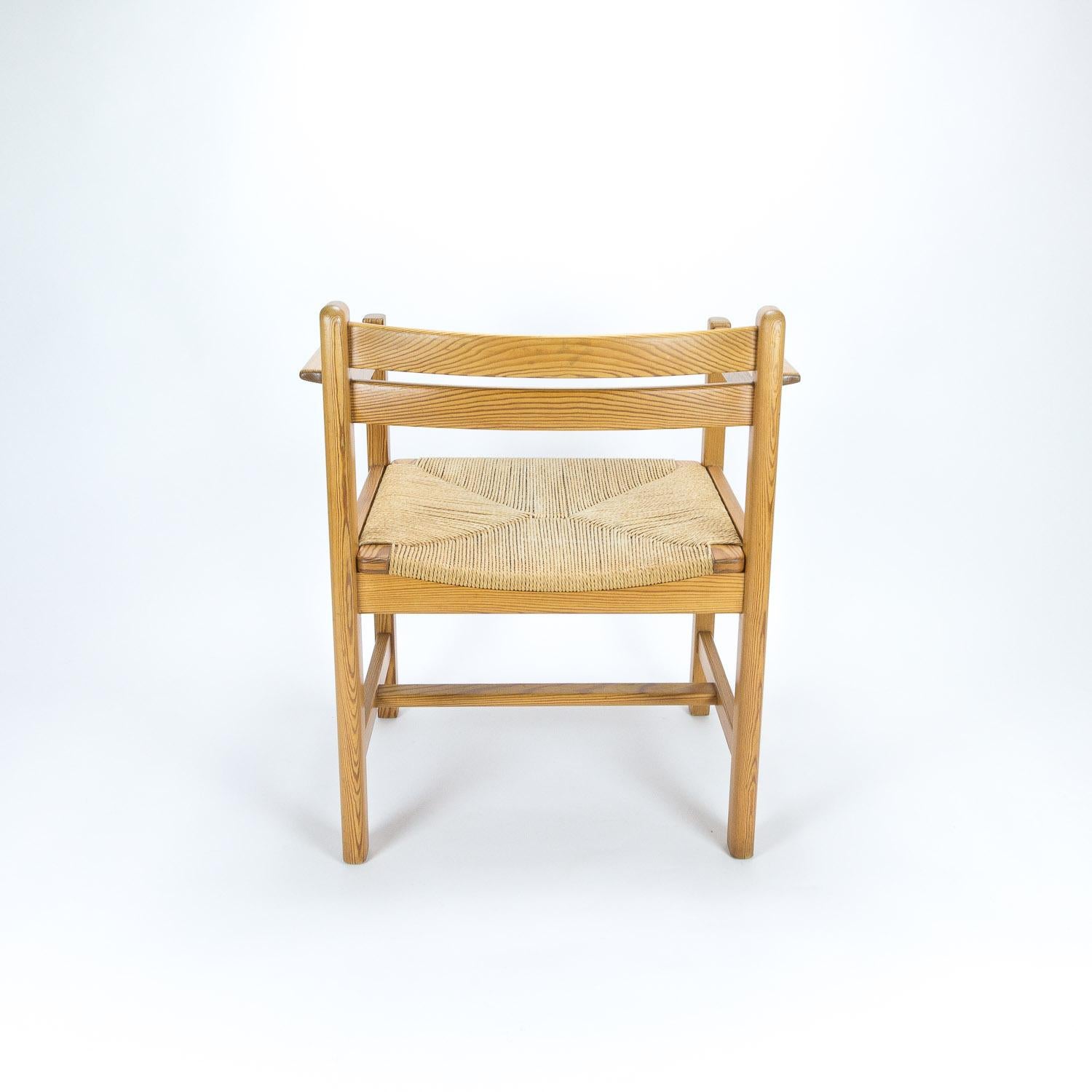 Late 20th Century Set of 4 Asserbo Dining Chairs by Børge Mogensen For Sale