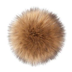 Satz mit 4 sortierten Pompons