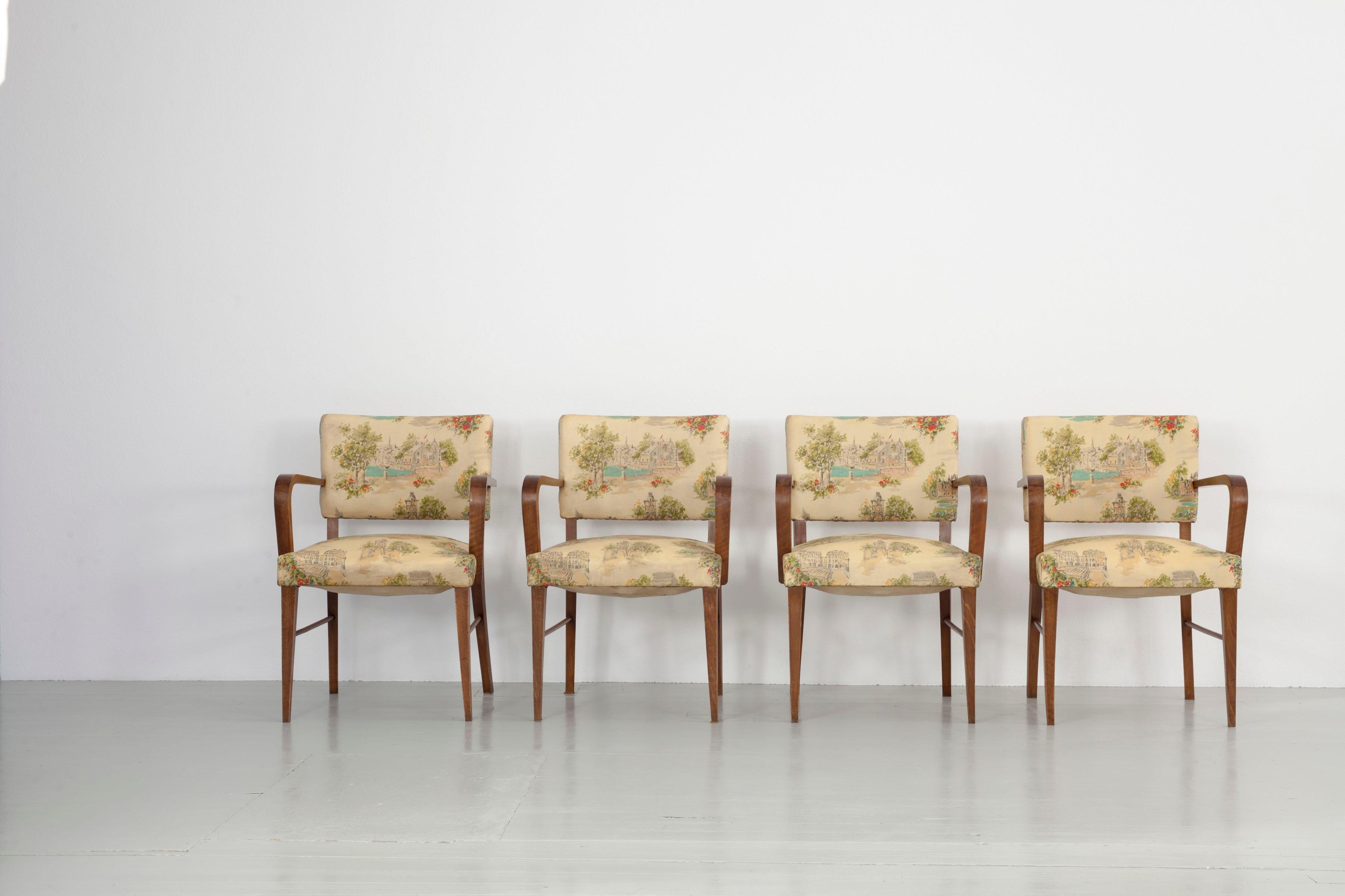 fauteuil en chintz