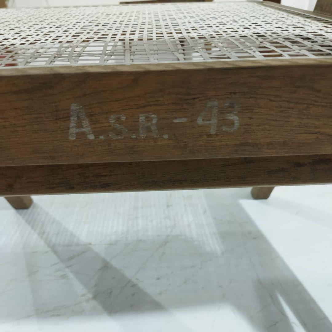 Canna Set di 4 autentiche sedie Pierre Jeanneret PJ-SI-29-A, Made in Chandigarh in vendita