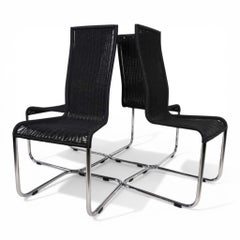 Set of 4 B 25 Tecta Cantilever Chairs by Axel Bruchhäuser, 1980