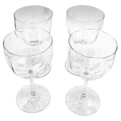 Set of 4 Baccarat Montaigne Optic Red or White Wines