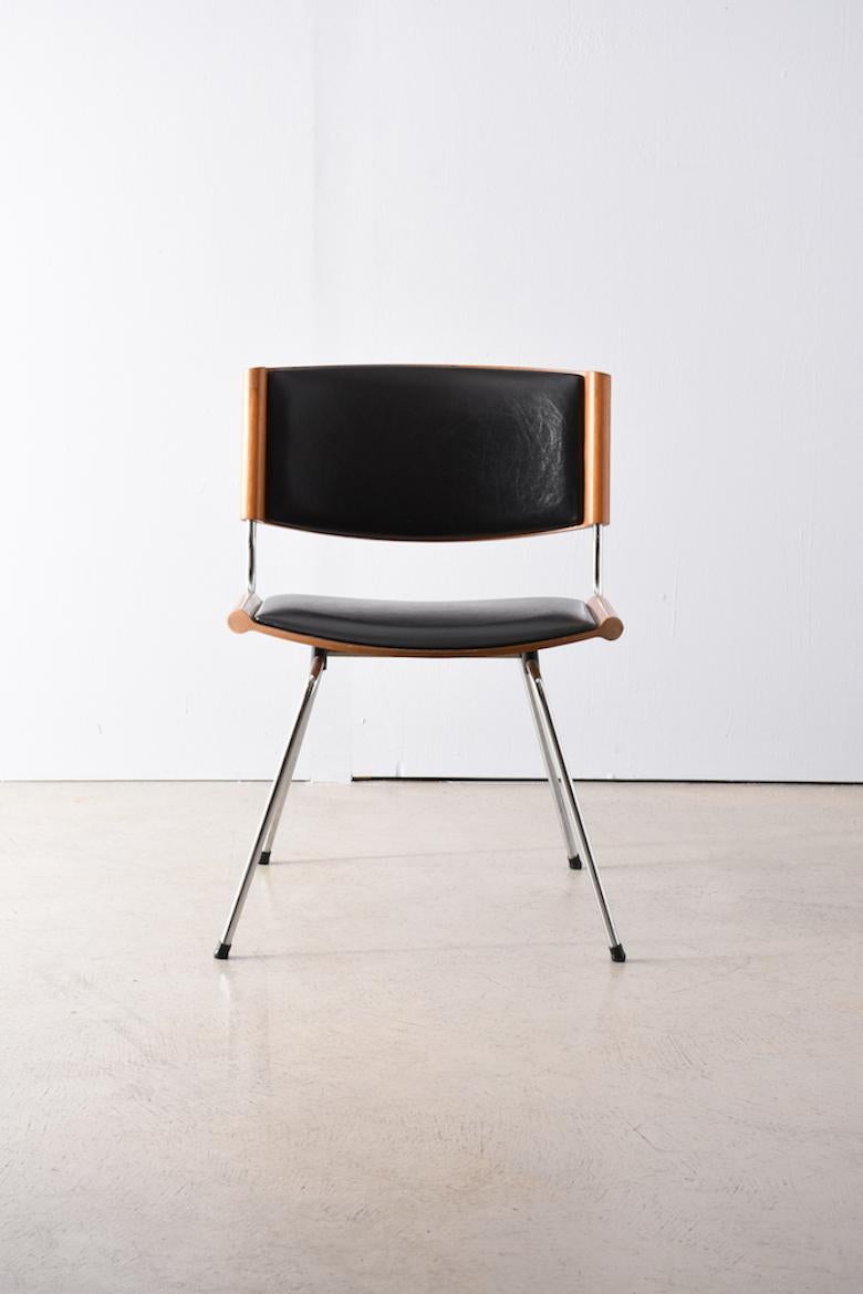 Mid-Century Modern Set of 4 Badminton Chair Mod. 150 by Nanna Ditzel for Kolds Savverk, 1958 For Sale