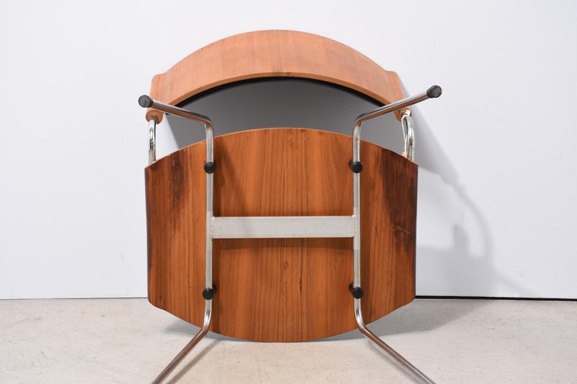 Set of 4 Badminton Chair Mod. 150 by Nanna Ditzel for Kolds Savverk, 1958 In Good Condition For Sale In Zürich, Zürich