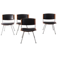 Set of 4 Badminton Chair Mod. 150 by Nanna Ditzel for Kolds Savverk, 1958