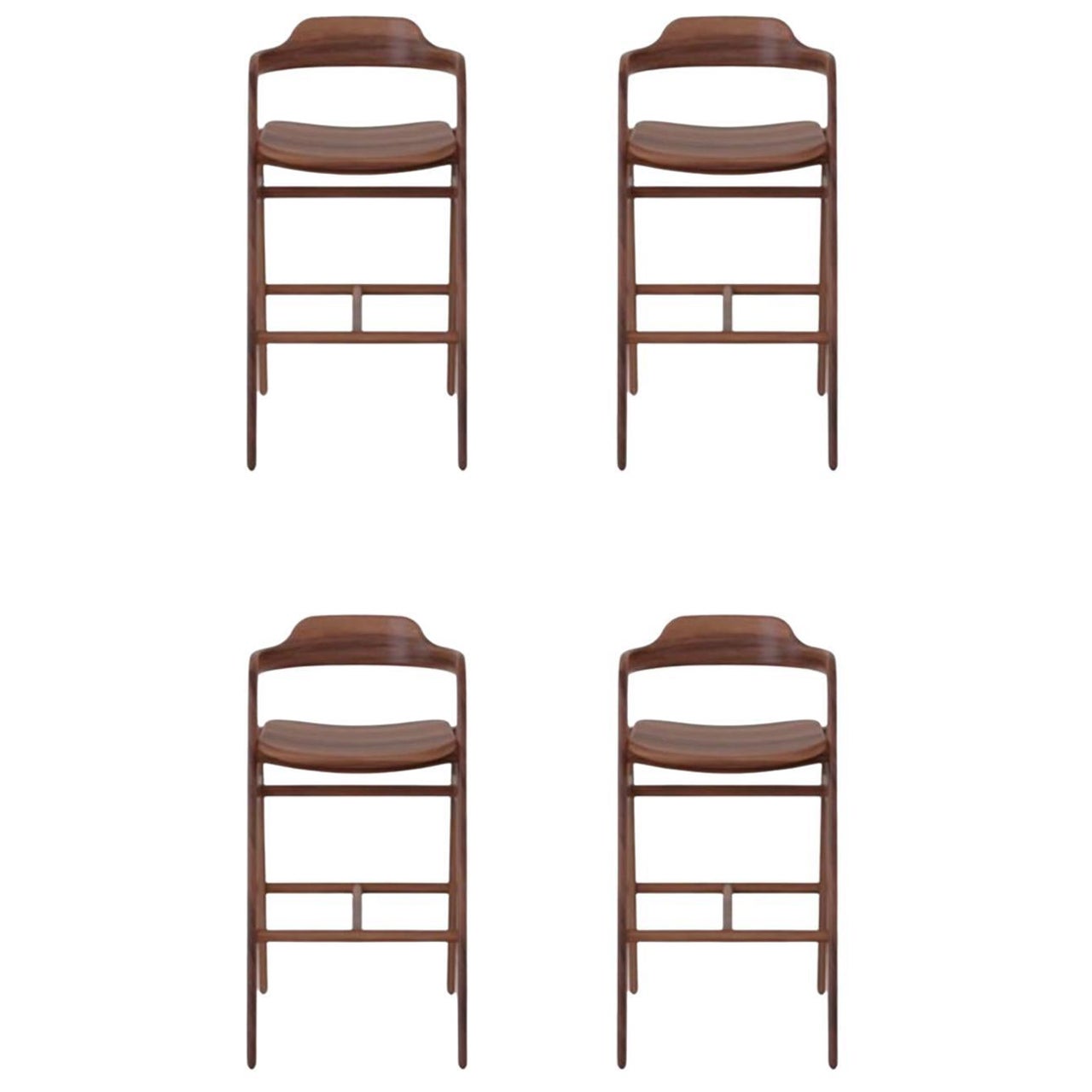 Ensemble de 4 chaises hautes Balance par Sebastián Angeles en vente