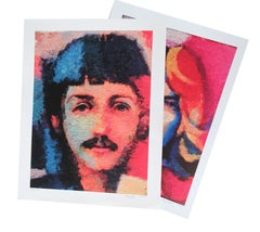 Set von 4 Beatle-Porträts-Lithographien von David Adickes, 2017 3/20