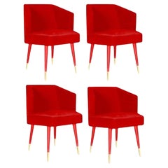 Set of 4 Beelicious Dining Chairs, Royal Stranger