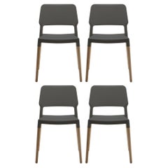 Ensemble de 4 chaises de salle à manger Belloch par Lagranja Design