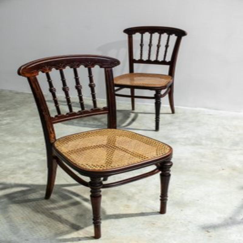 Ensemble de 4 bancs et chaises par Jacob Josef Rohn, Vienne, années 1930 en vente 6