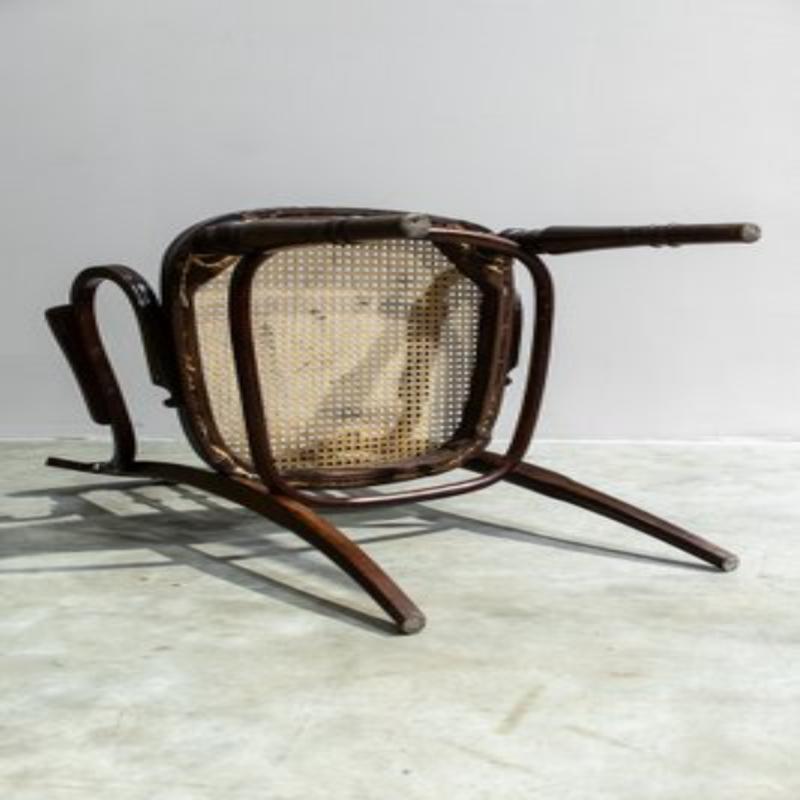 Ensemble de 4 bancs et chaises par Jacob Josef Rohn, Vienne, années 1930 en vente 11