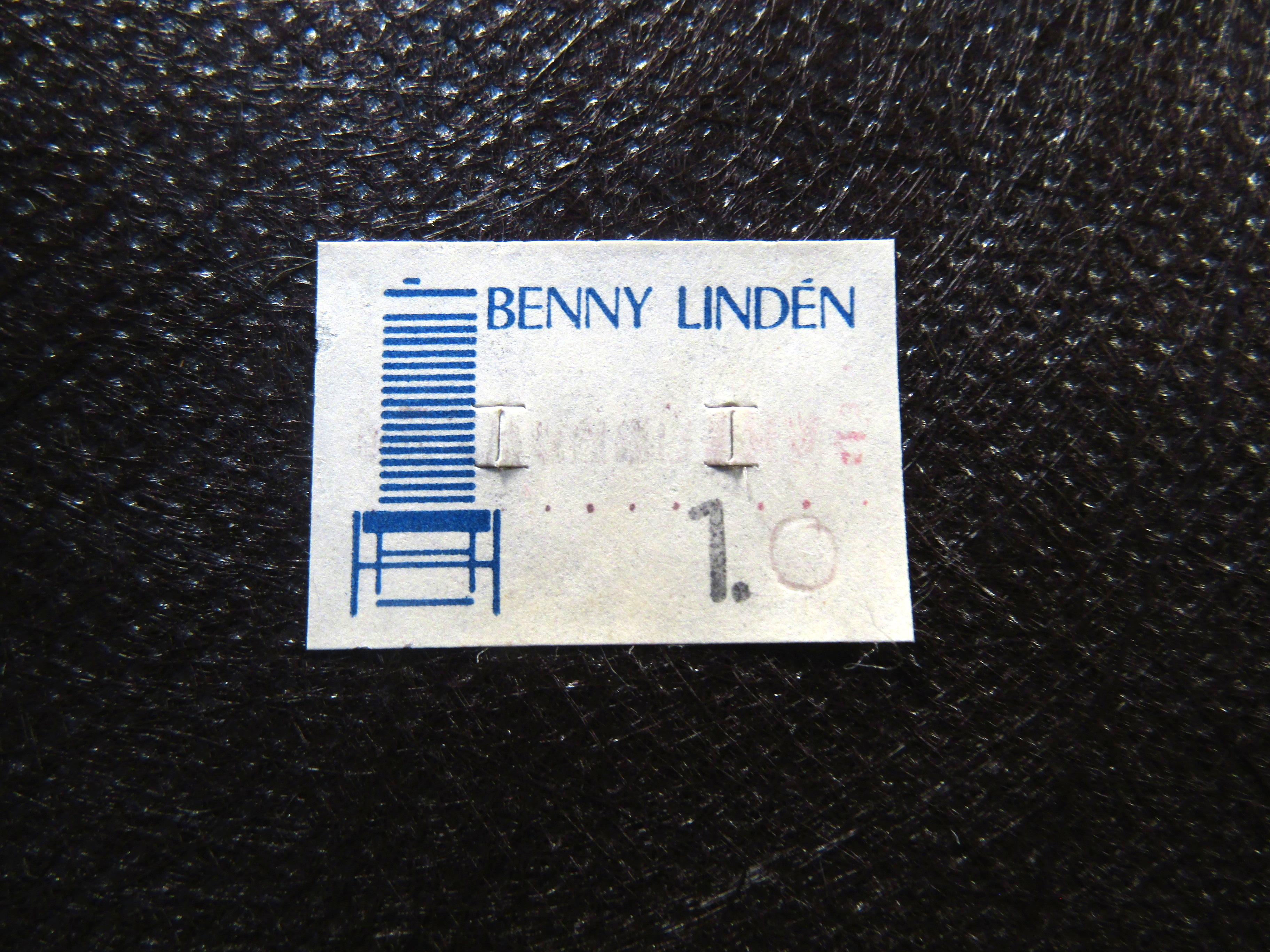 Set of 4 Benny Linden Danish Modern Dining Chairs 5