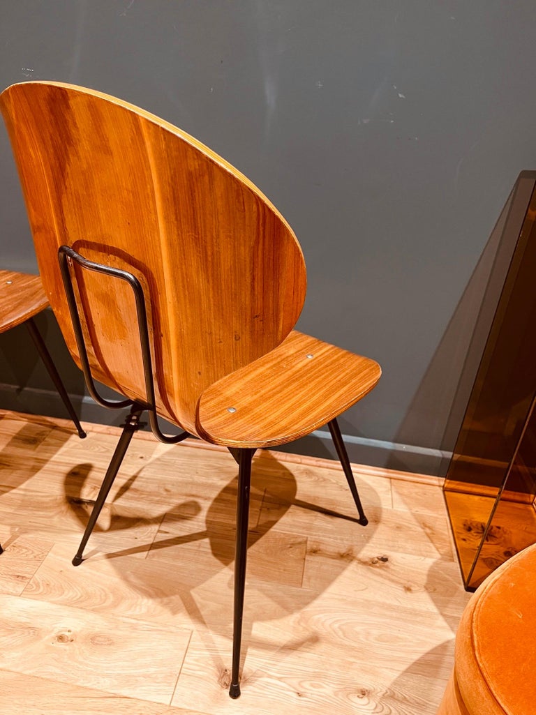 Set of 4 Bentwood Chairs by Carlo Ratti For Sale at 1stDibs
