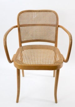Set of 4 Bentwood Chairs Made in Czechoslovakia after Thonet