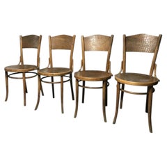 Set of 4 Bernkop bistro chairs