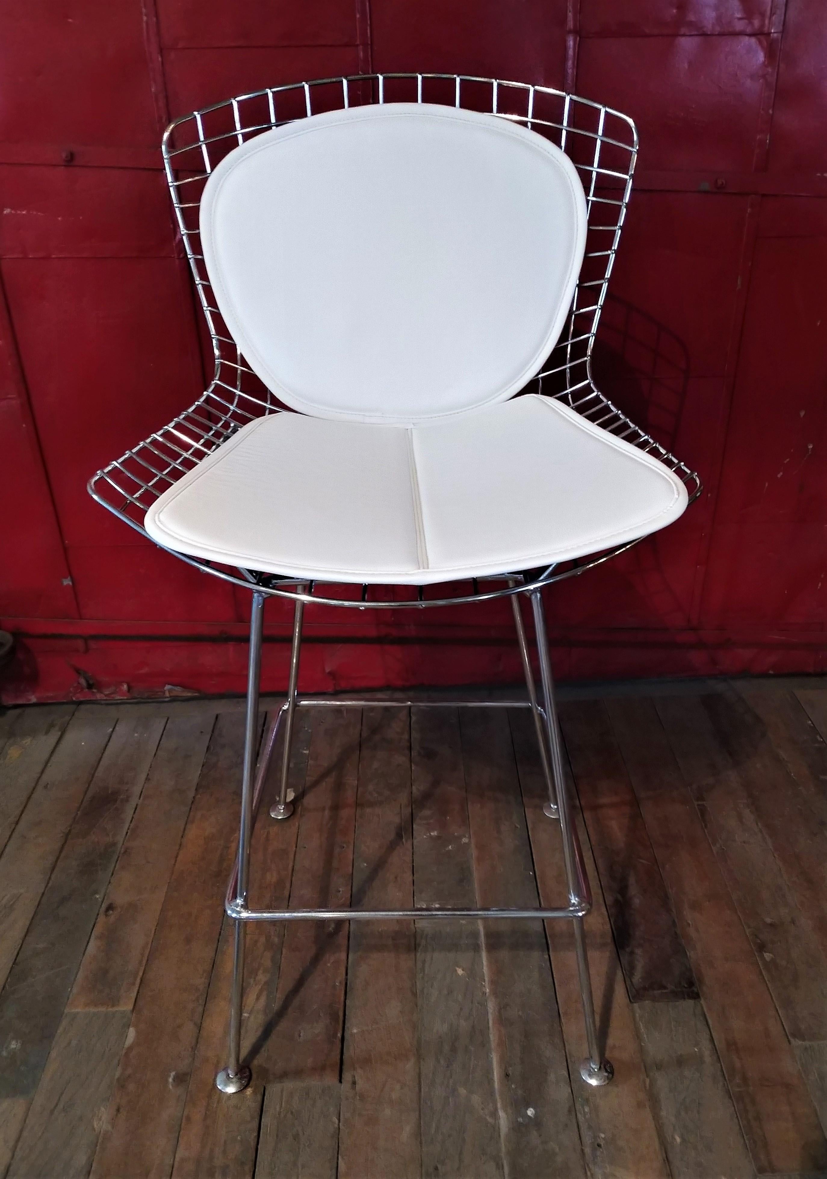 20th Century Set of 4 Bertoia Style Stools