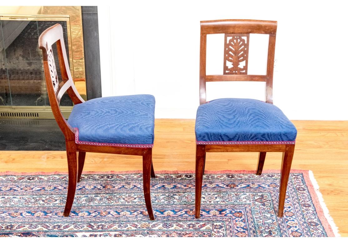 Ensemble de 4 pièces style Biedermeier  Chaises de salle à manger à restaurer en vente 2