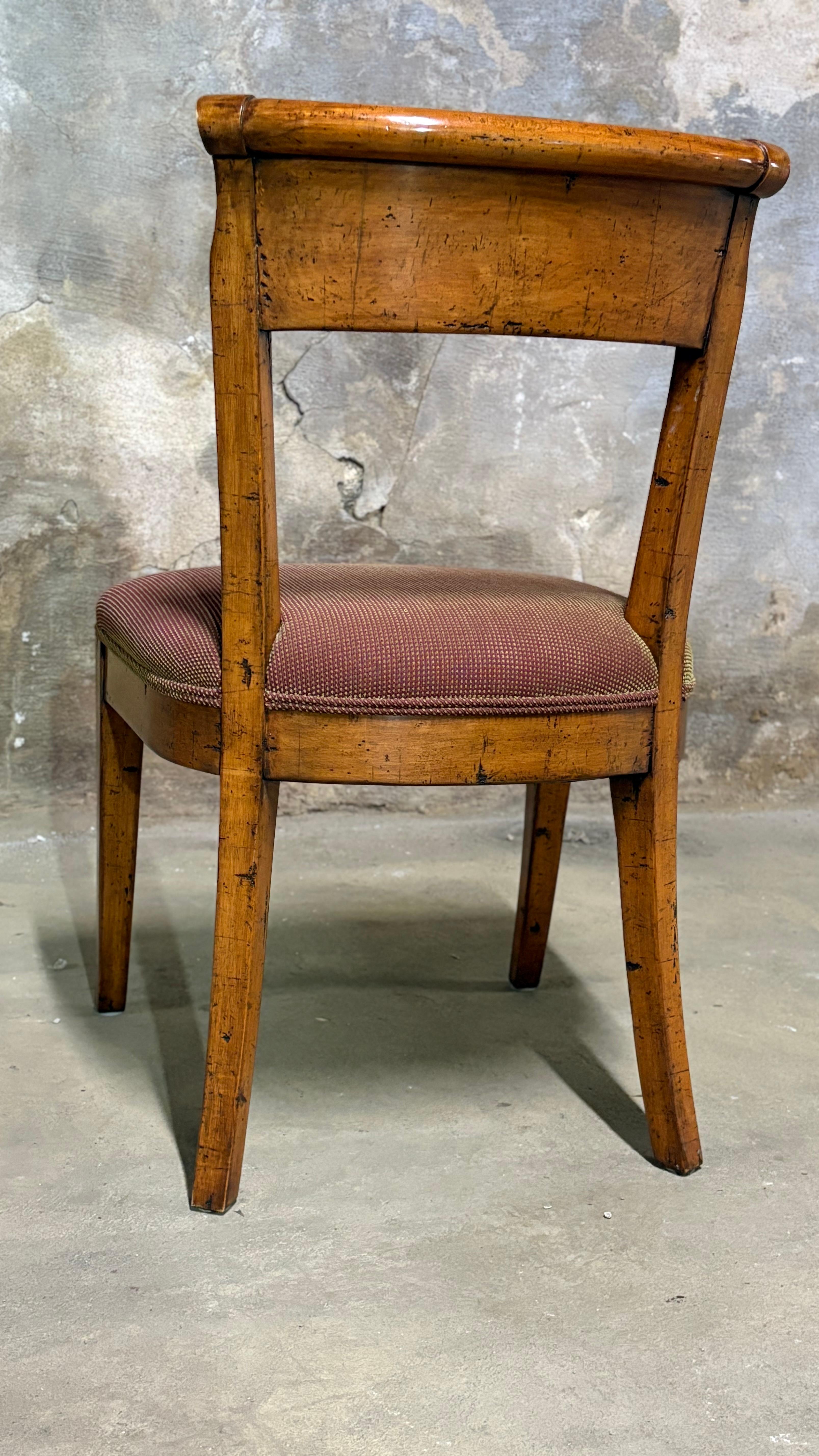 4er Set - Biedermeier Esszimmerstühle im Angebot 3