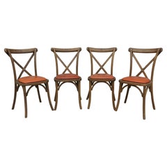 Set of 4 Bistro Bentwood Style Chairs