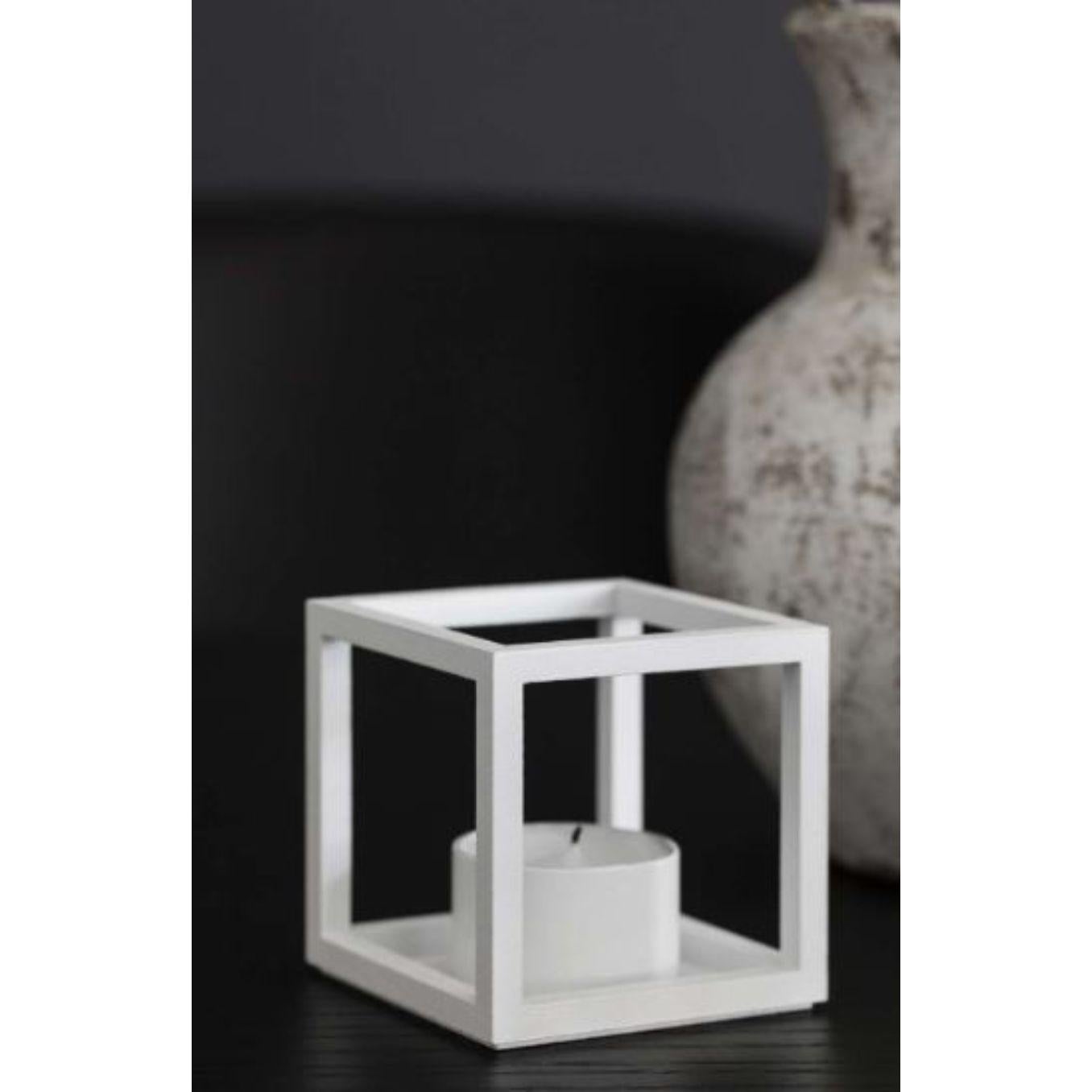 Set di 4 portacandele Kubus T neri di By Lassen in vendita 8