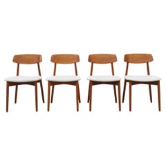 Set of 4 Borge Mogensen Style Danish Side Chairs