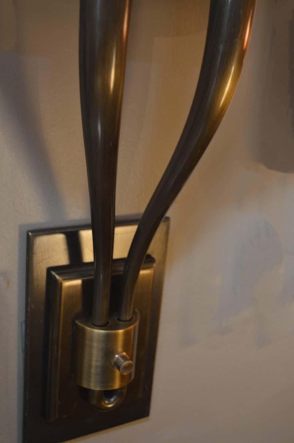 Other Set of Four Brass Sconces
