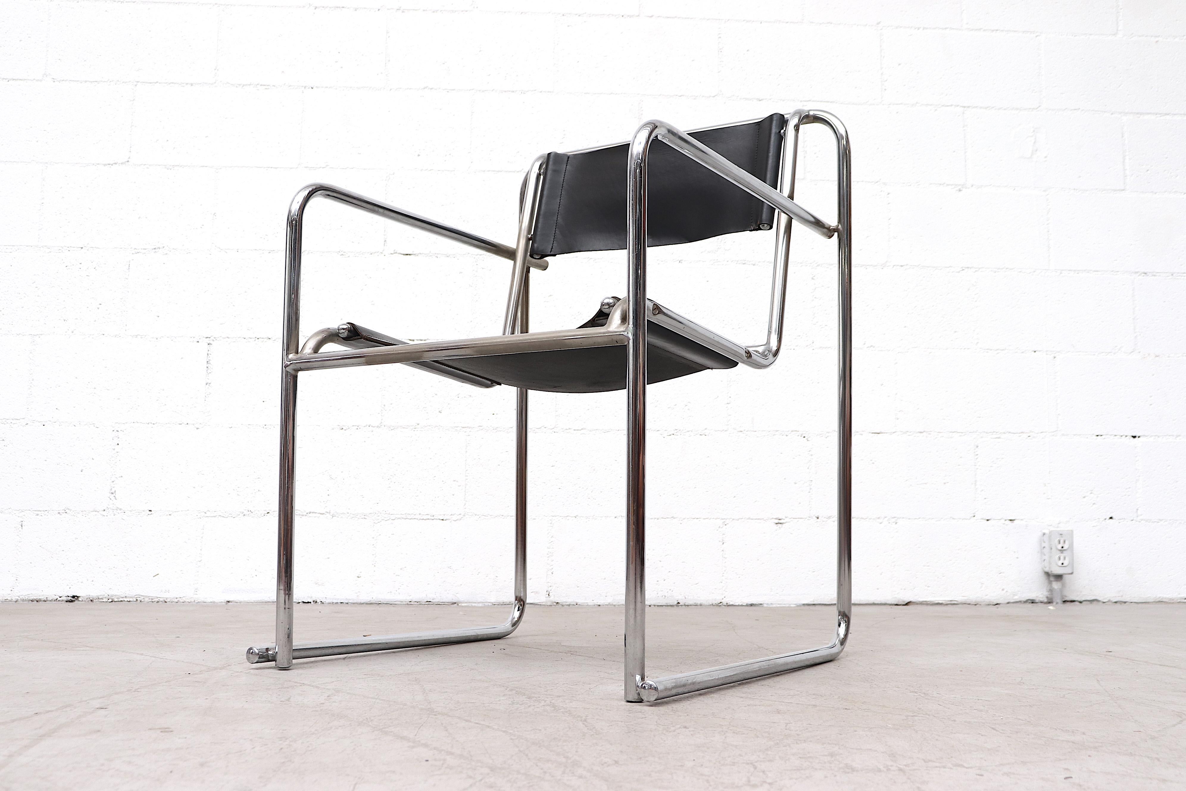Set of 4 Bruno Pollak Bauhaus RP-7 Chairs for PEL Oldbury, 1932 In Good Condition In Los Angeles, CA