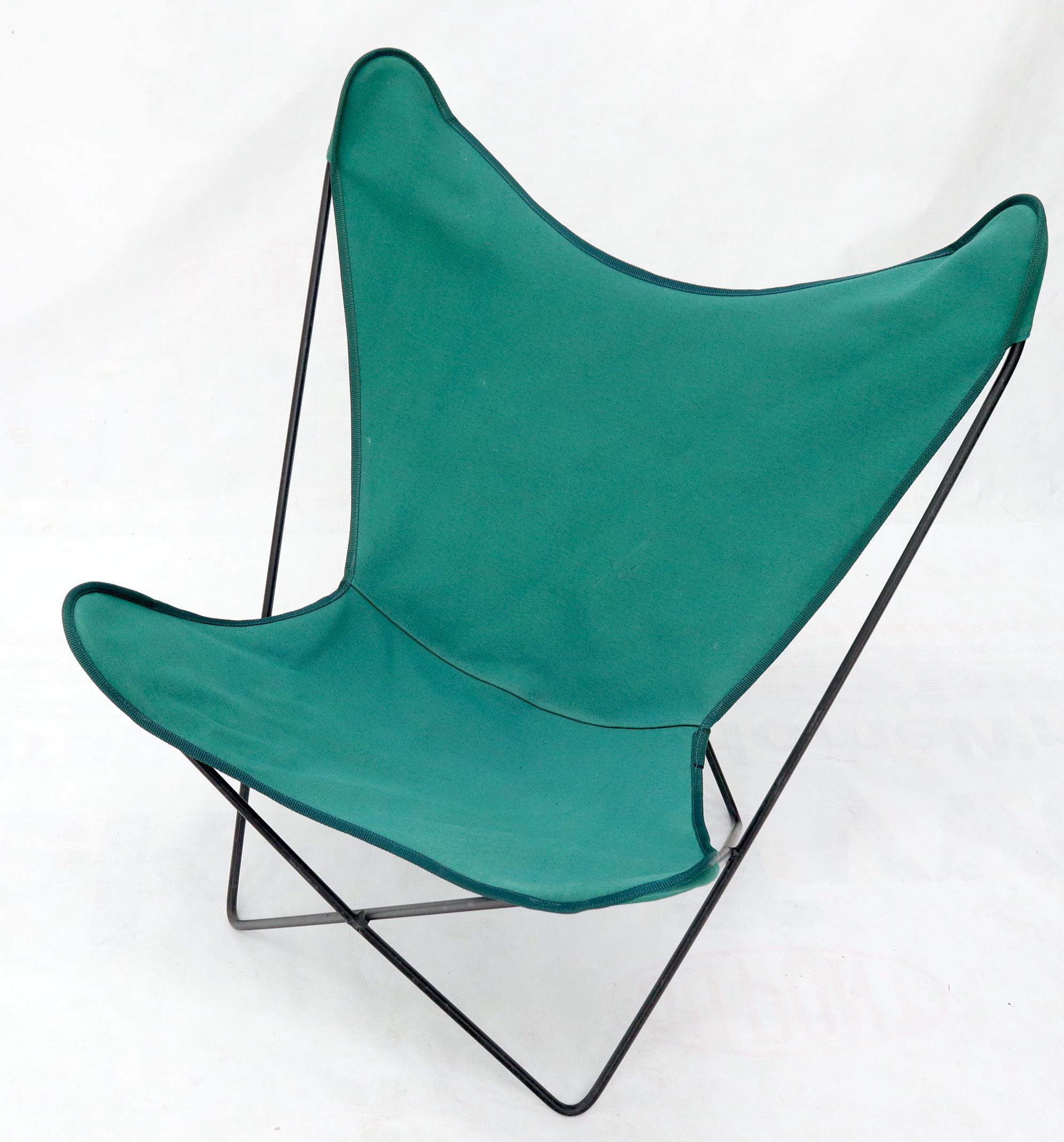 20th Century Set of 4 Butterfly Sling Chairs