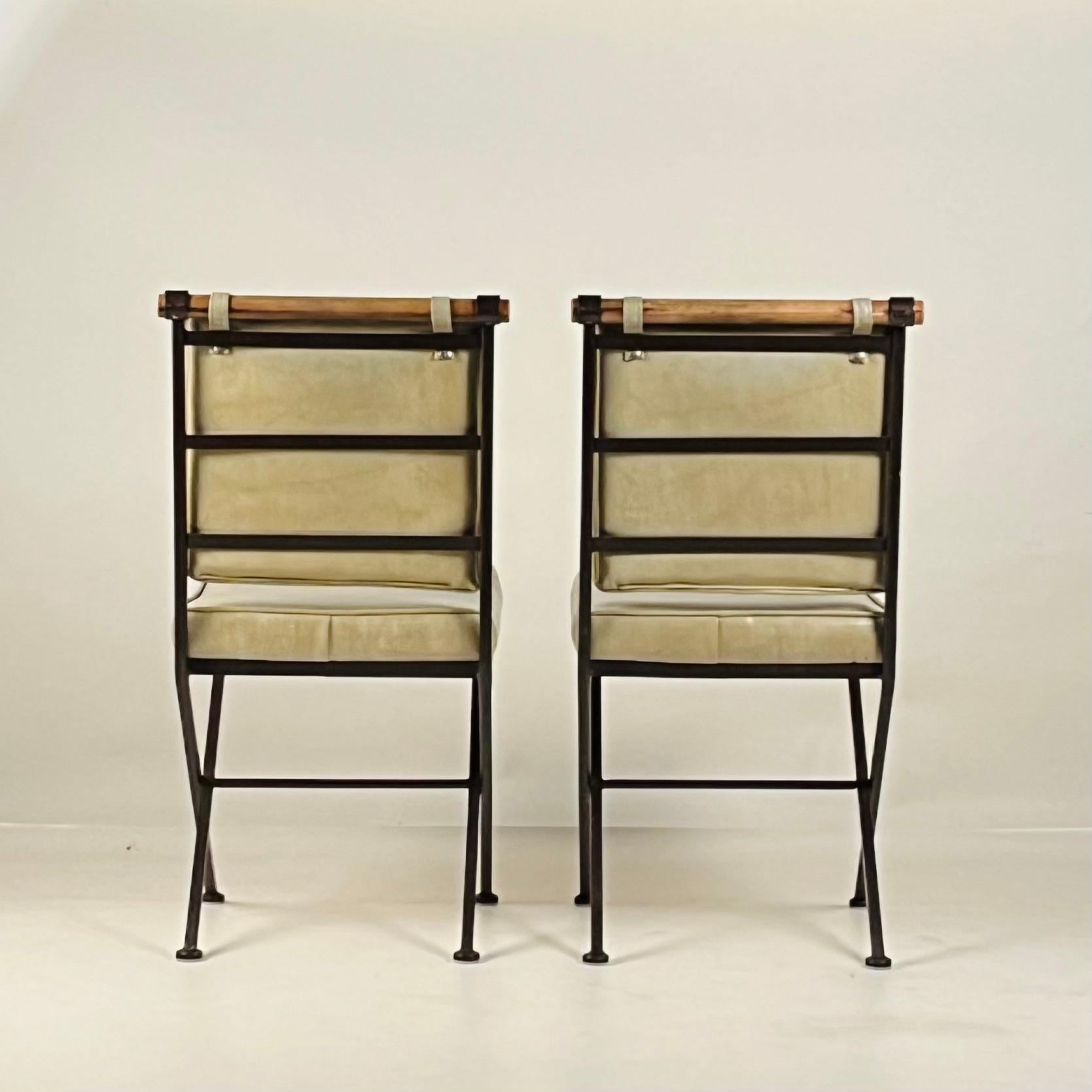 4 Stühle 'Camargue' von Design Frères in COM (Gebeizt) im Angebot