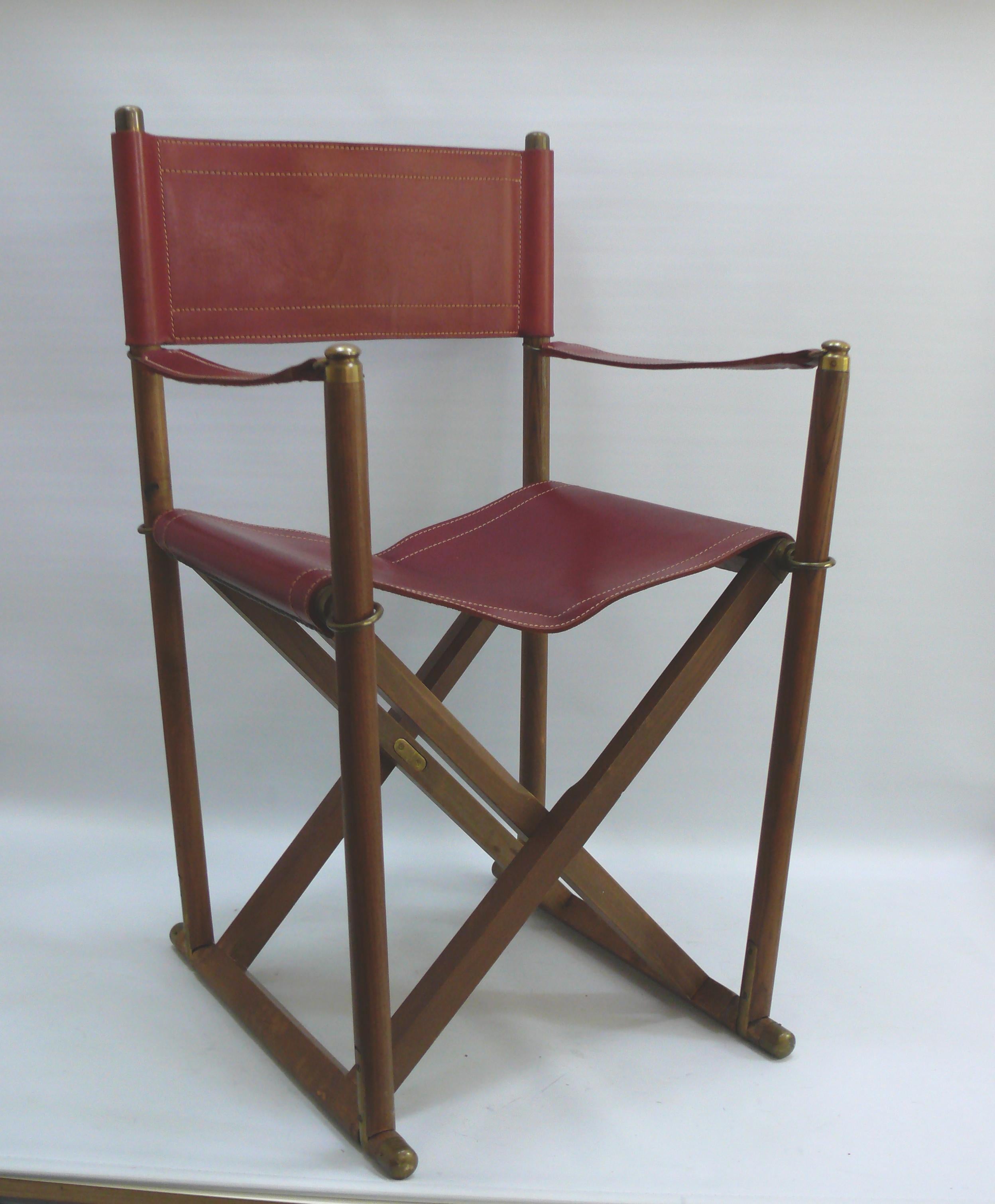 Juego de 4 sillas de campaña  - Sillas Safari plegables - Almazan, España Años 60 Moderno de mediados de siglo en venta