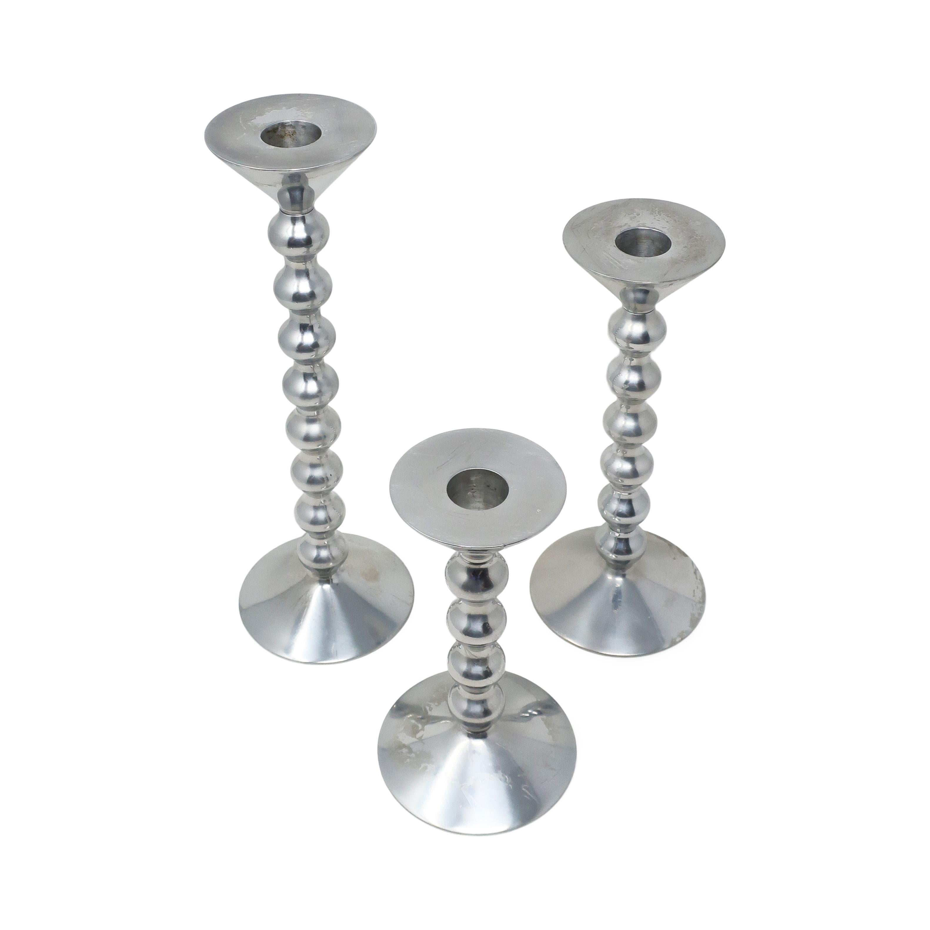 alessi candle holders