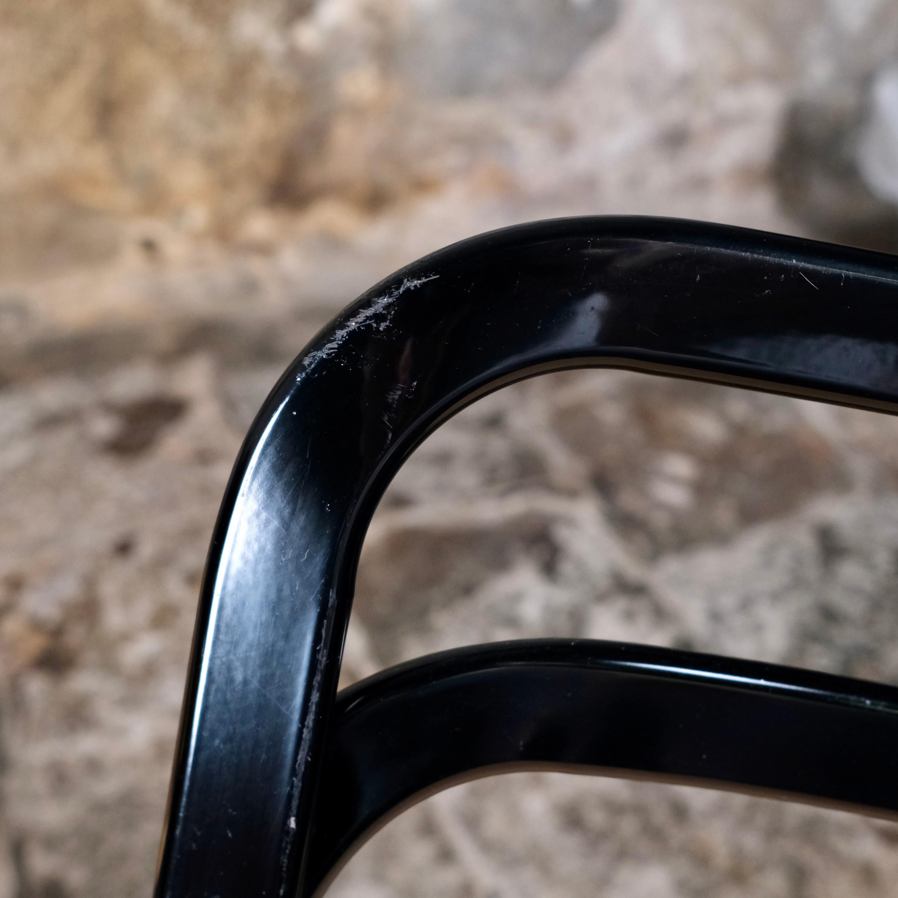 Ensemble de 4 chaises pliantes en canne de Giorgio Cattelan pour Cidue, Italie, 1970 en vente 13