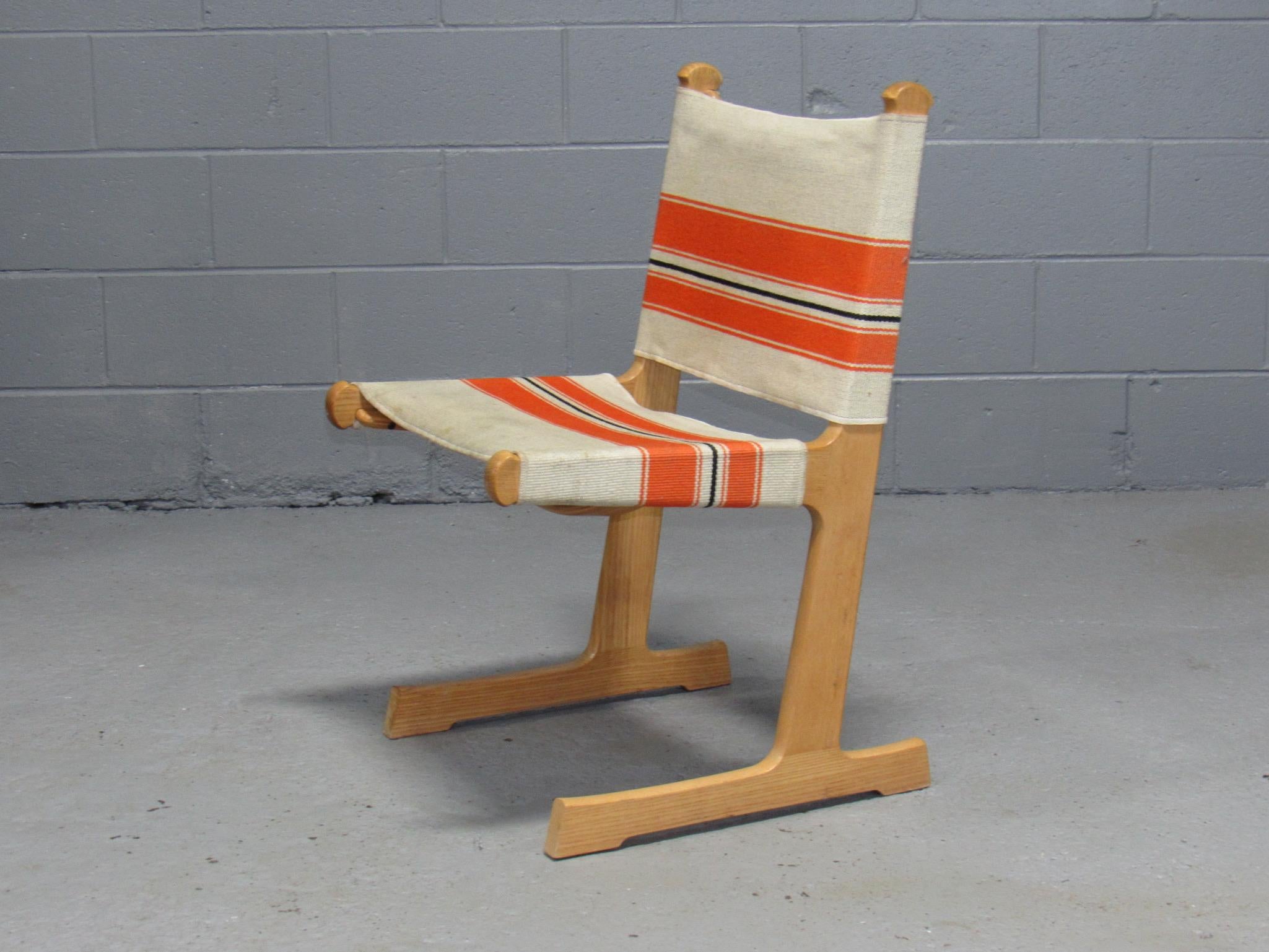 Mid-Century Modern Set of 4 Cantilevered Dining Chairs by Ditte & Adrian Heath for France & Son For Sale